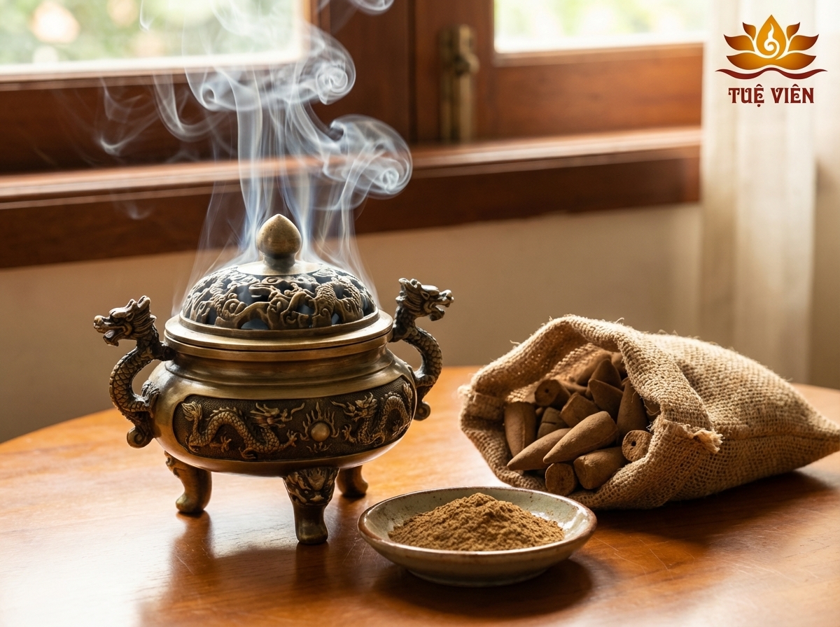 Xông Nhà, Tẩy Uế - Khi Nào Cần Dùng "Bộ Xông Hương Tài Lộc"?