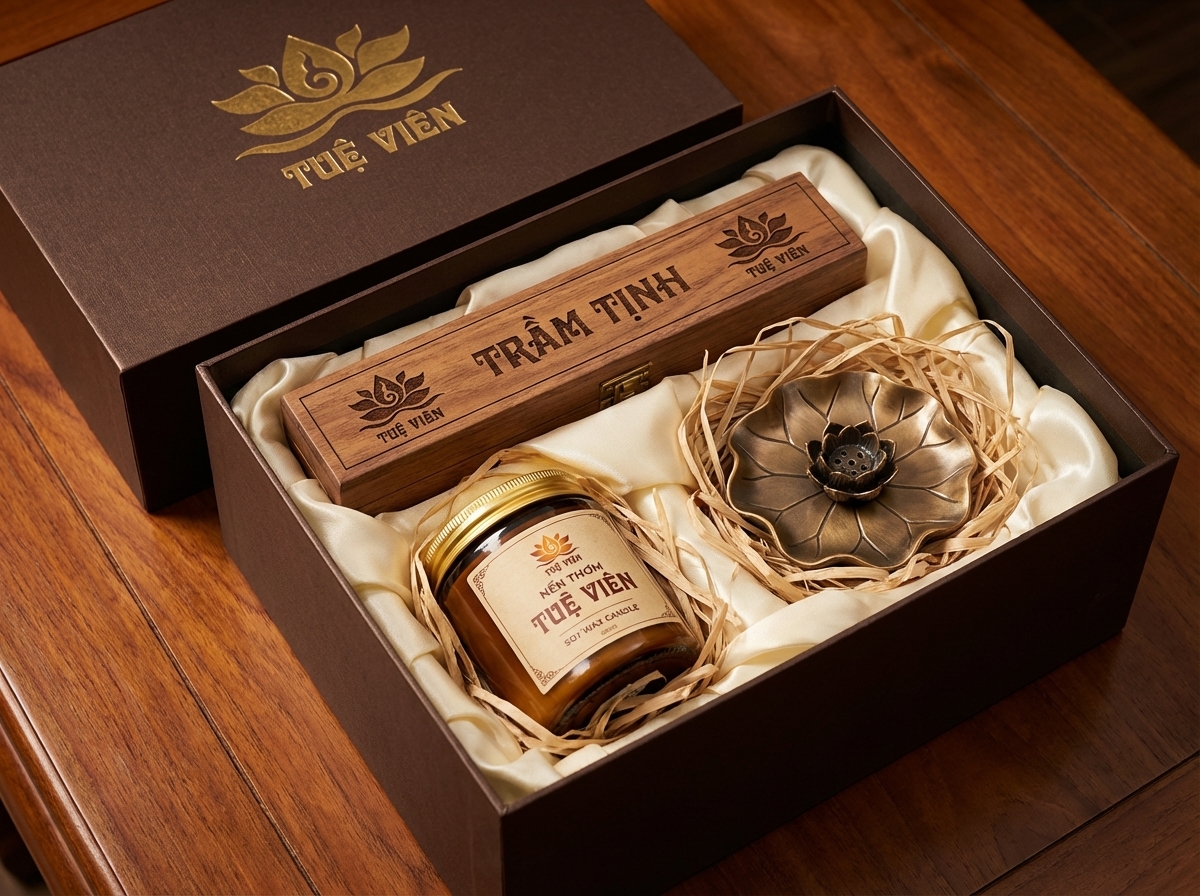 NẾN SẠCH & HƯƠNG SẠCH TUỆ VIÊN - GIẢI PHÁP QUÀ TẶNG DOANH NGHIỆP TINH TẾ & Ý NGHĨA