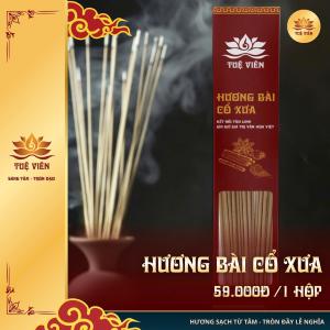 Hương Bài Cổ Xưa – Mùi Hương Thảo Mộc Gợi Nhớ Nếp Thờ Việt Xưa