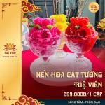 Nến Hoa Cát Tường – Ánh Nến An Lành Cho Không Gian Bình An